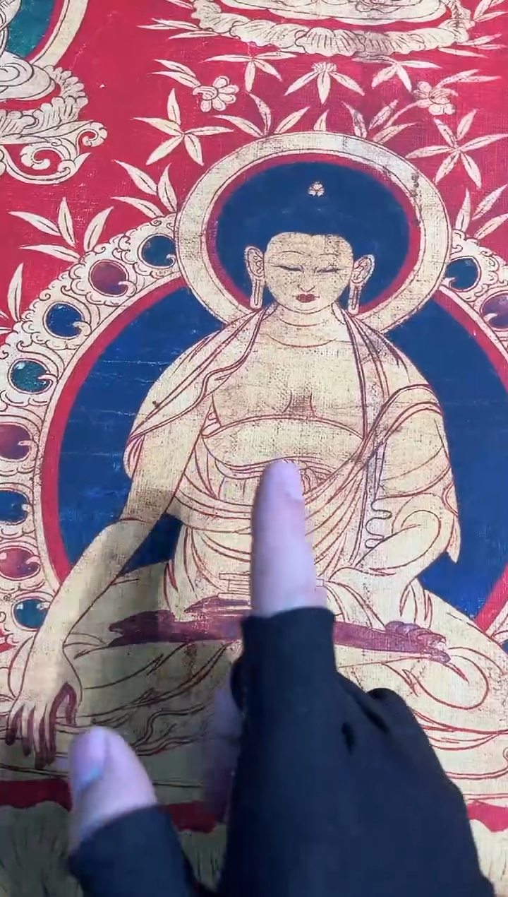 卷轴画天天的唐卡tk160