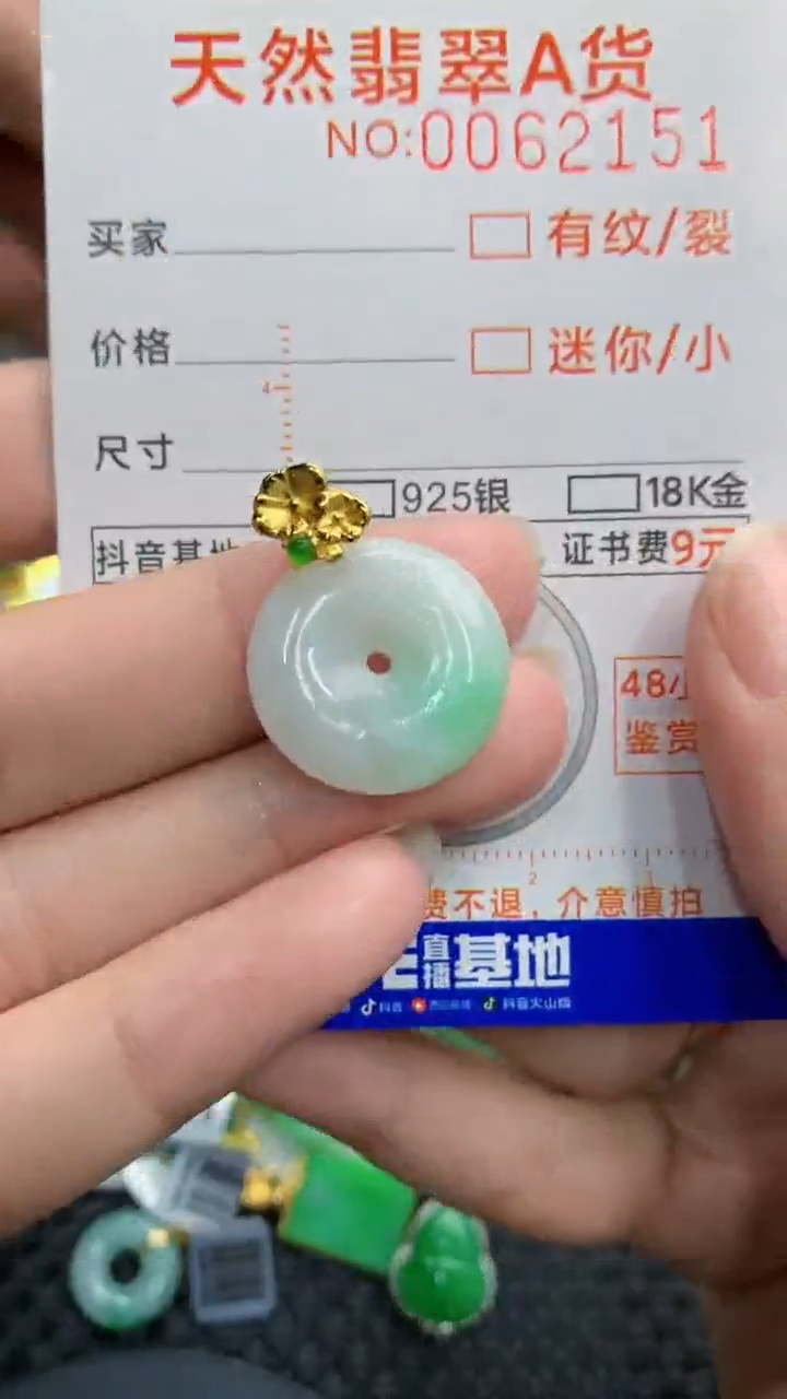 【闪购商品】翡翠颈饰银S925镶嵌            8