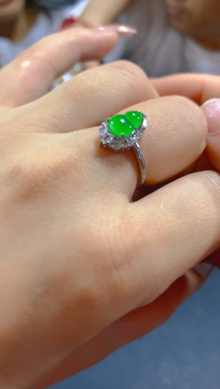 翡翠戒指未镶嵌0784078255多样性发一