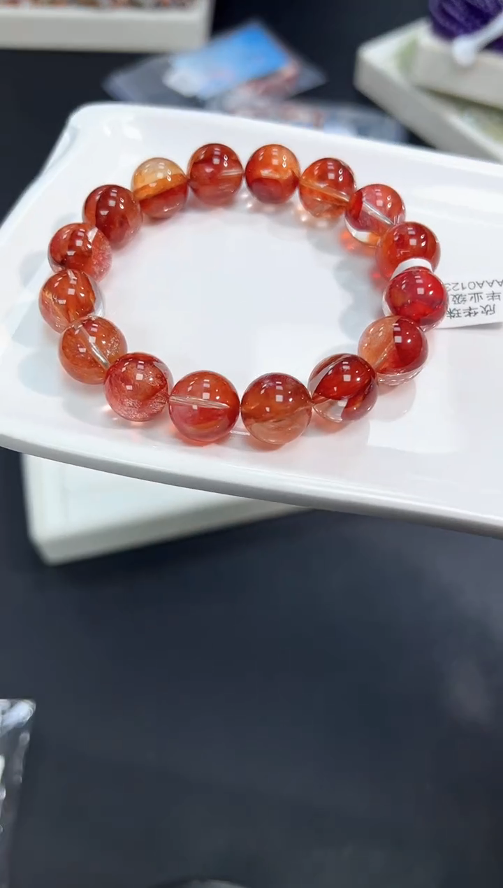 【闪购商品】水晶手串未镶嵌58p多样性发其一/1条13mm默认微瑕