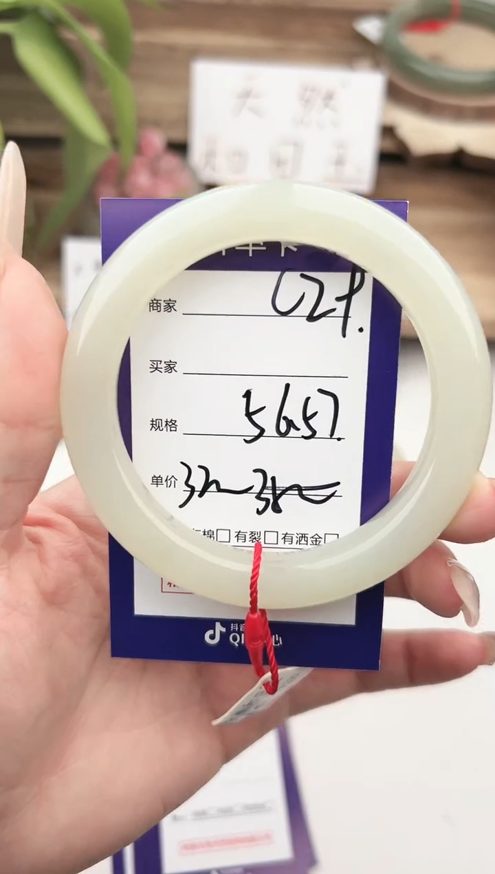 未镶嵌手镯和田玉微色差C29