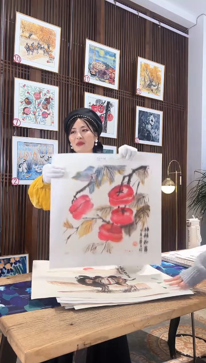 版画耿玉琨名章限量版画S