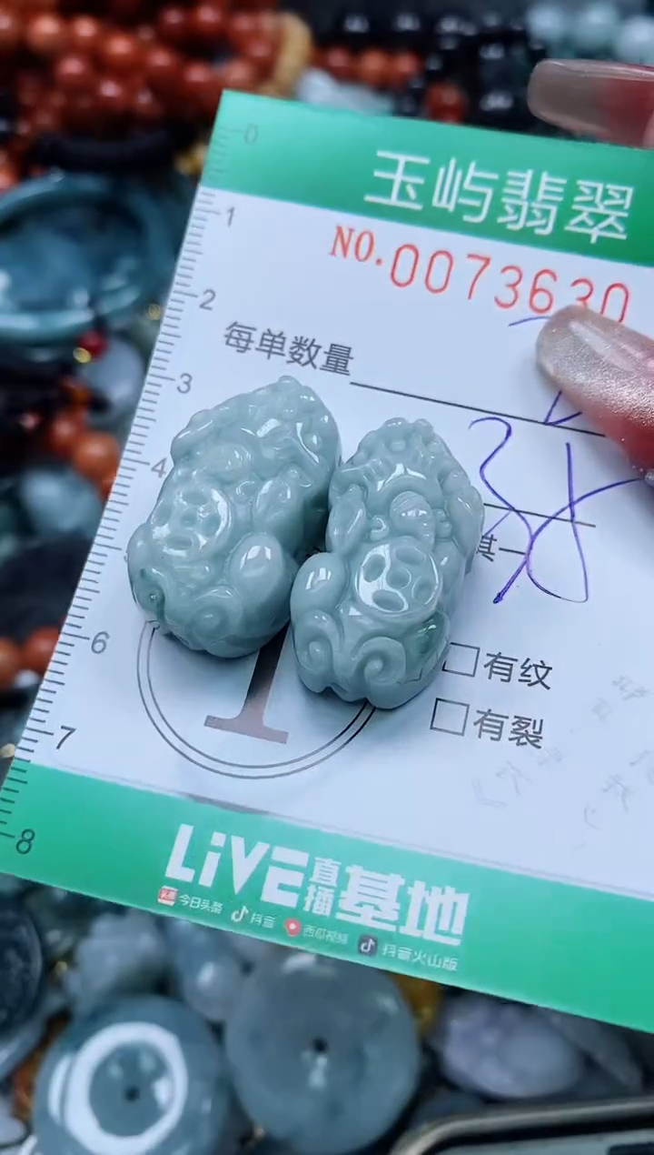 【闪购商品】翡翠颈饰未镶嵌闪购0073630多样性发其一