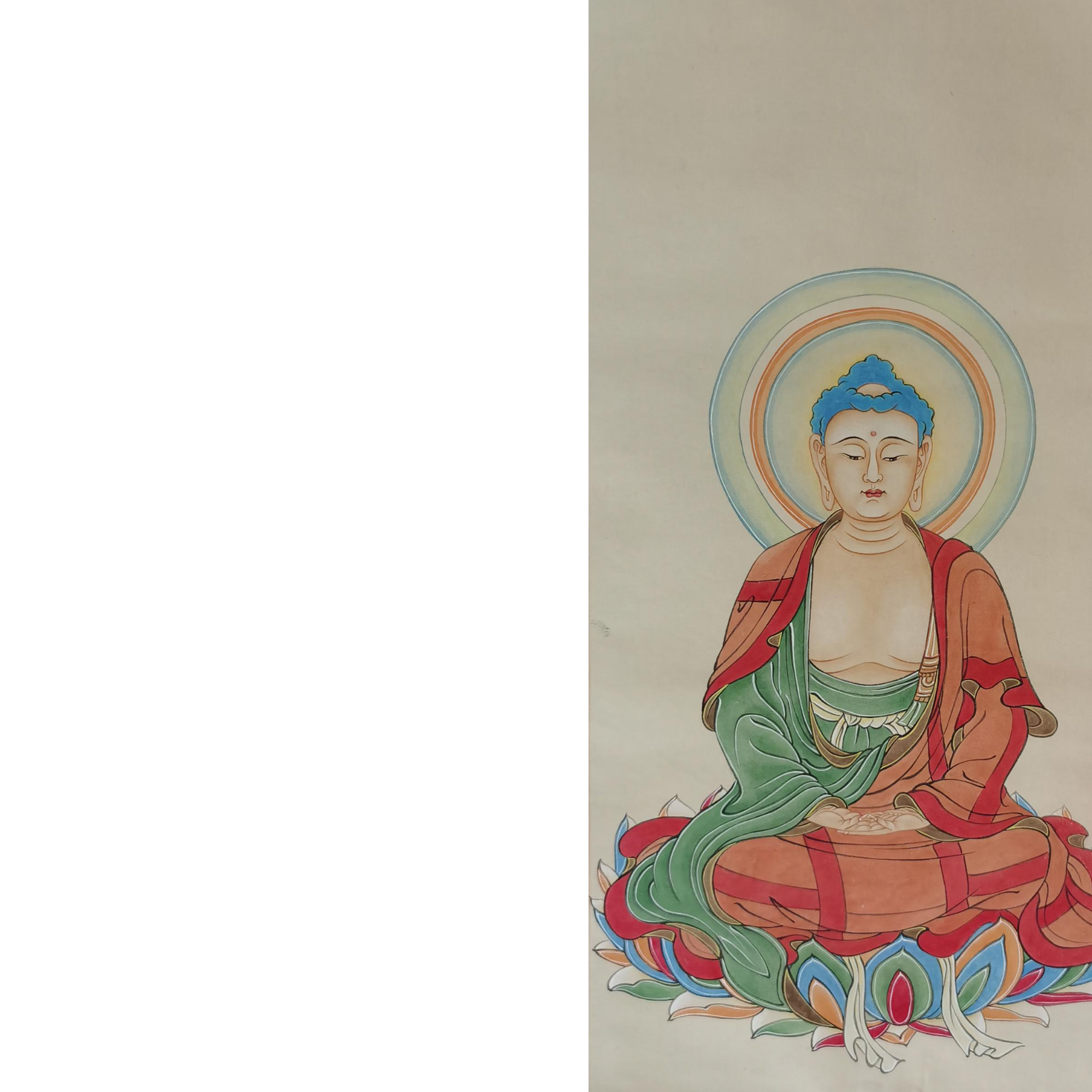 【辽拍】V250709-2-330《人物》（2.1平尺）纸本镜片 yy30t