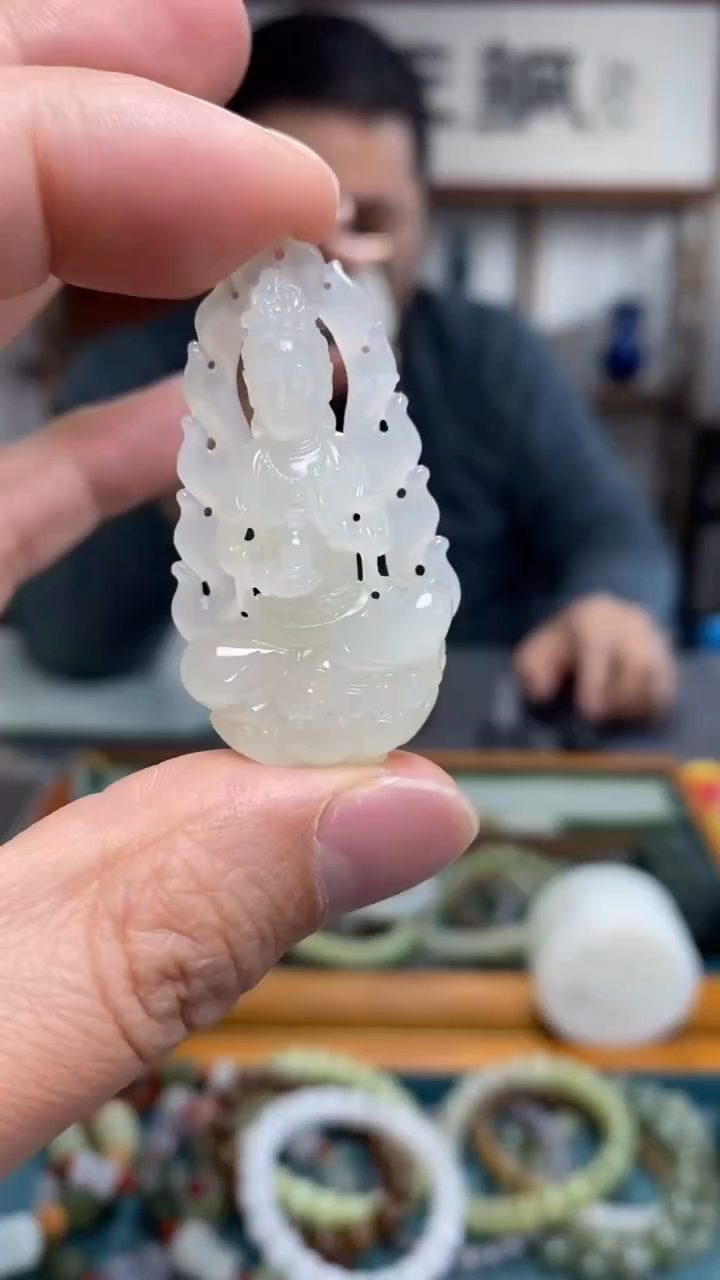 颈饰未镶嵌和田玉71