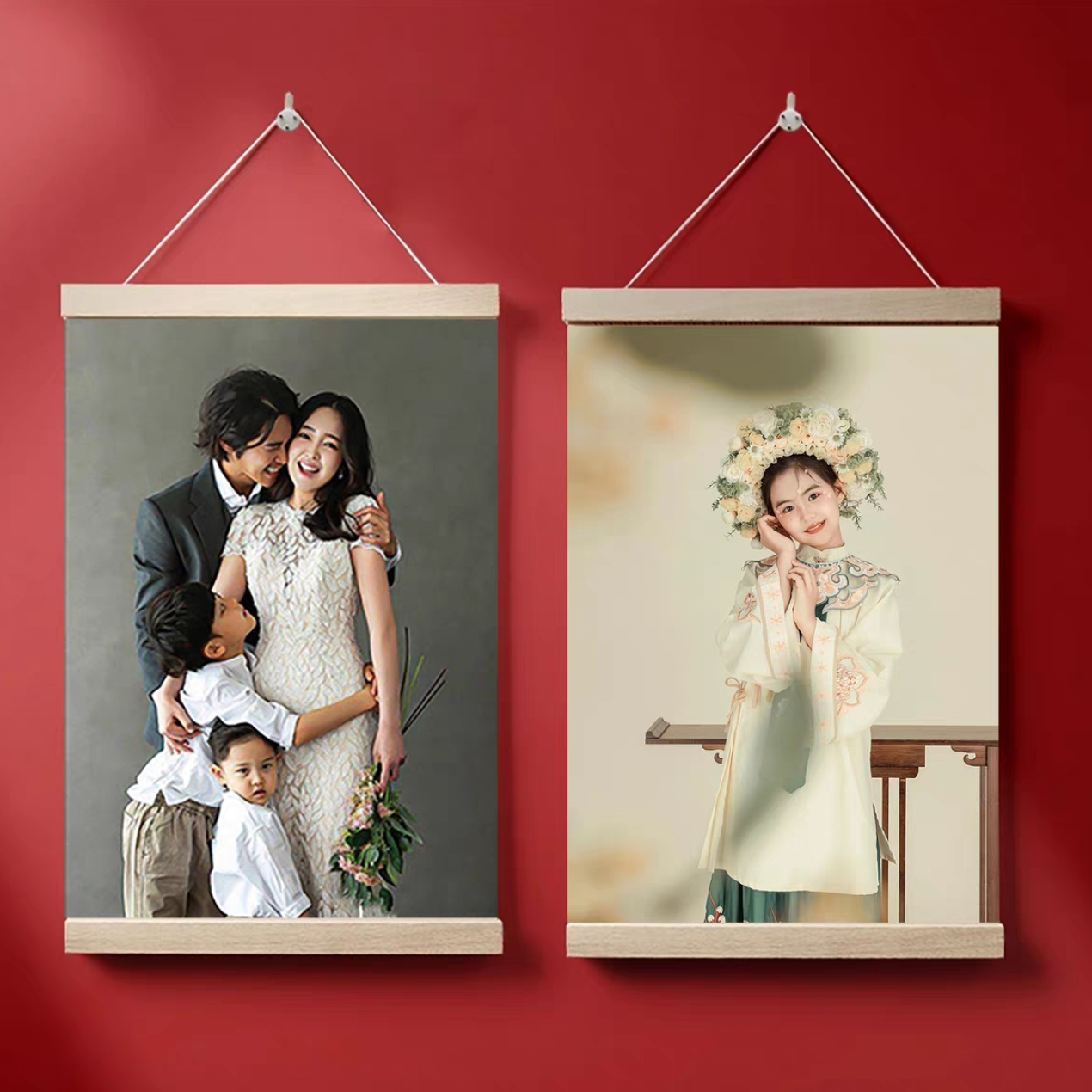 《高端防刮亚克力》相框定制照片宝宝照婚纱照玄关酒柜摆件礼物简约