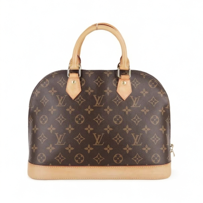 修复品LouisVuitton/路易威登 老花贝壳手拎斜挎包/x