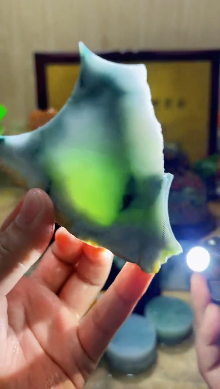 颈饰未镶嵌翡翠A货常星4539