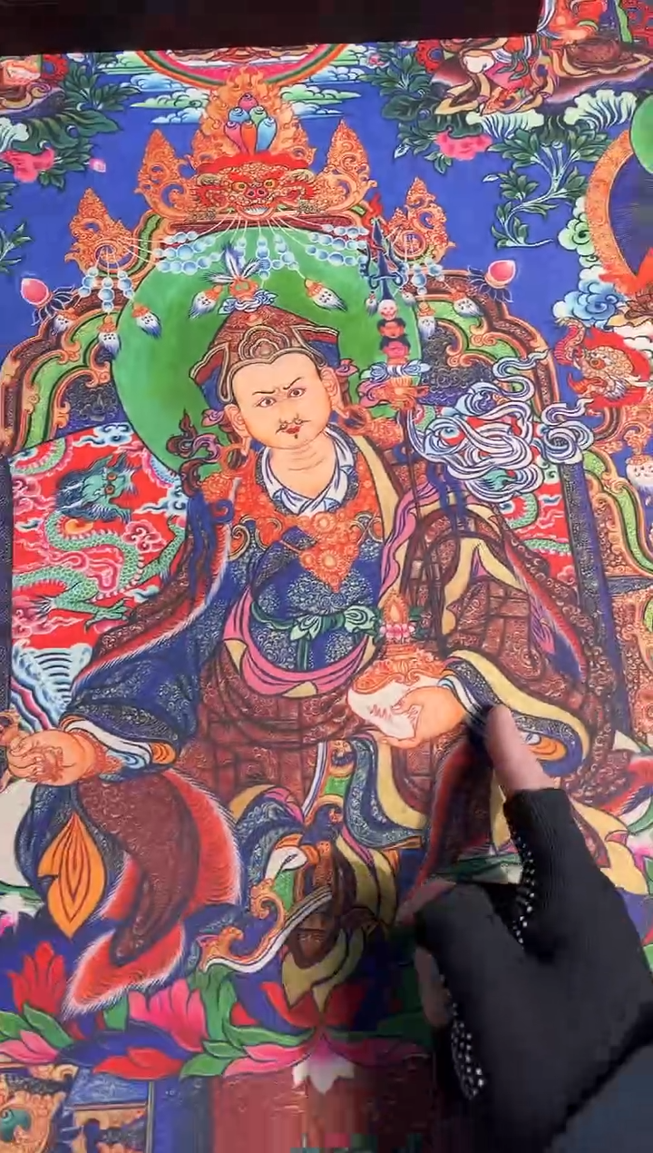 卷轴画东东唐卡tk16