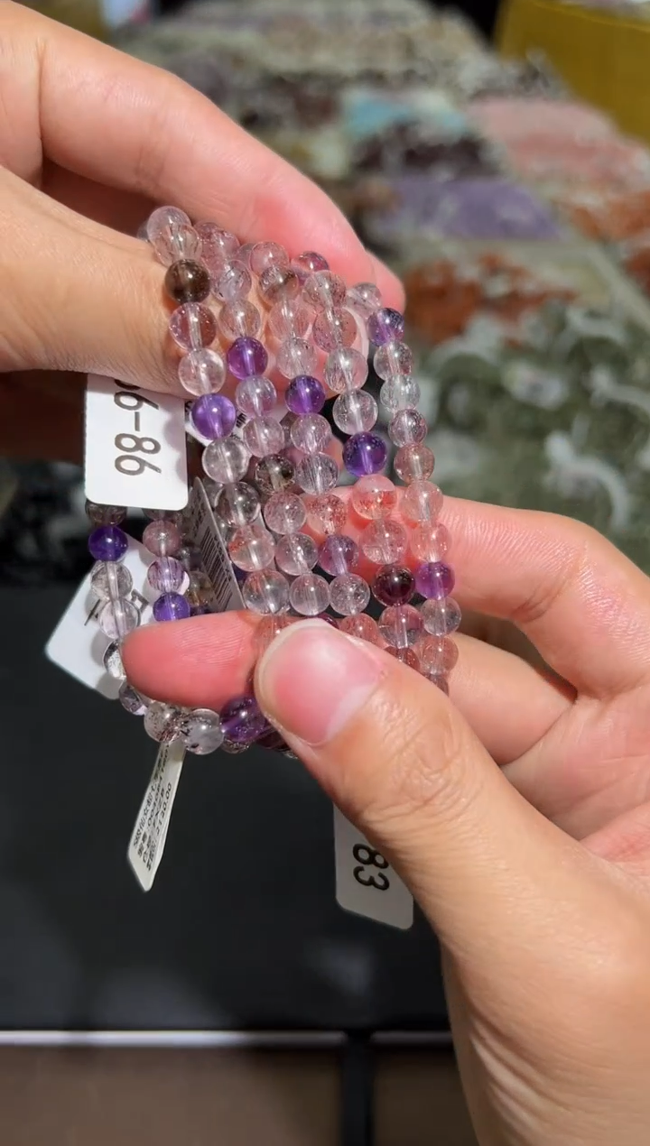 【闪购商品】水晶手串未镶嵌仙女超七单圈手串6m(多样性 发其一)