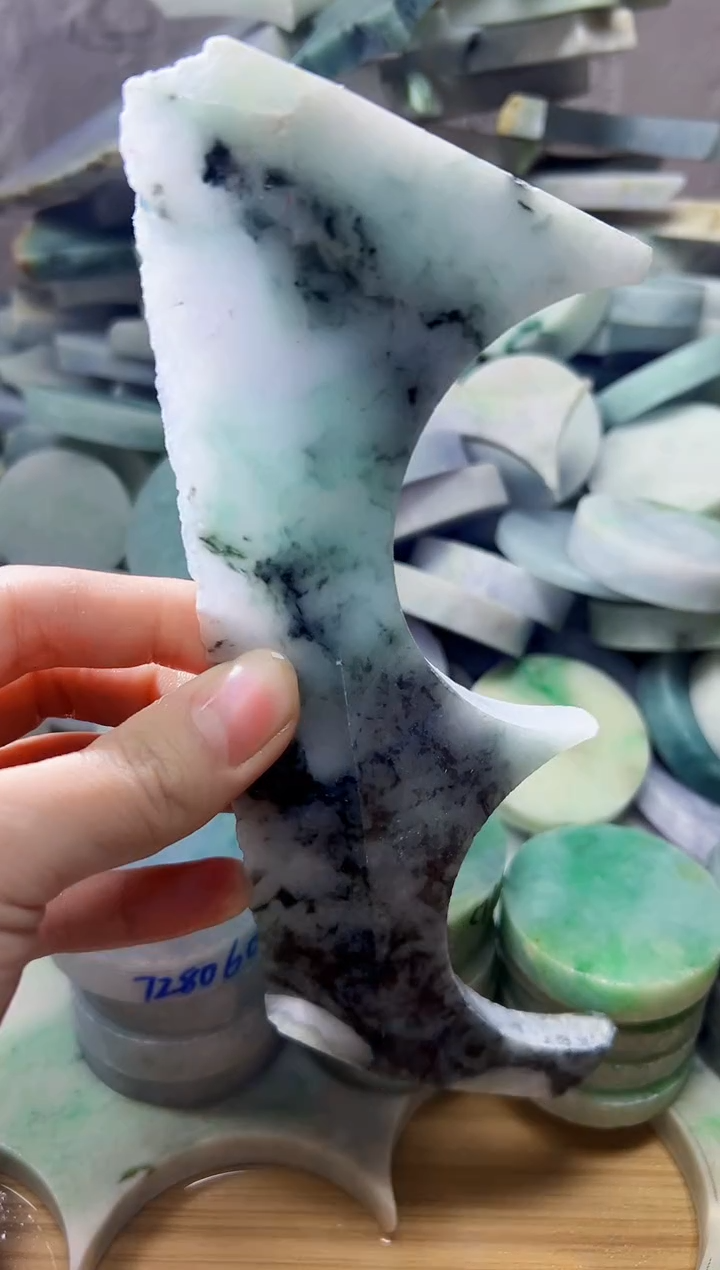 裸石翡翠天然翡翠A货石 南 261