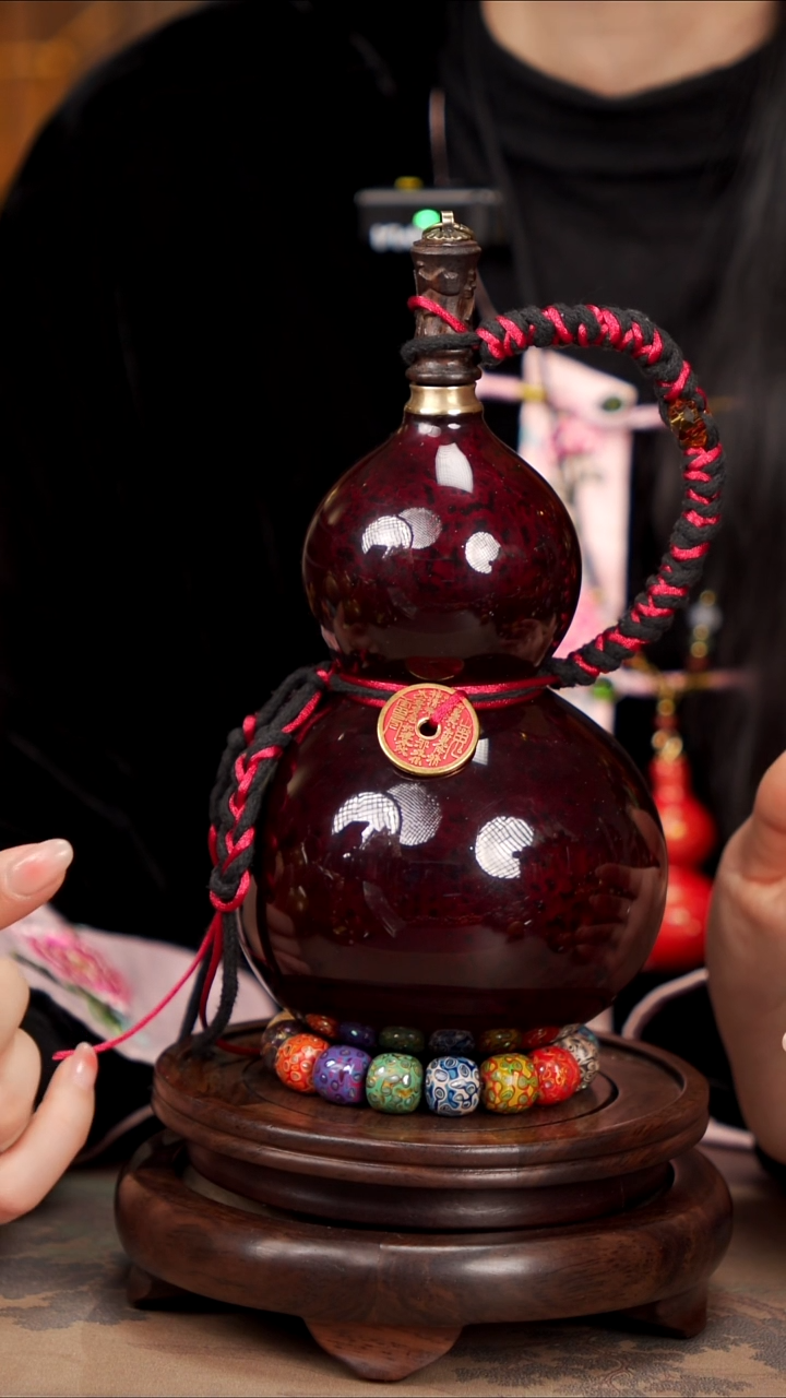 【闪购商品】139易林高端工艺大漆酒葫芦--468