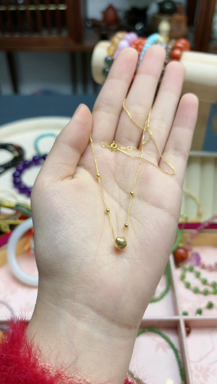 【闪购商品】18K金手链18k金项链*1 ZX