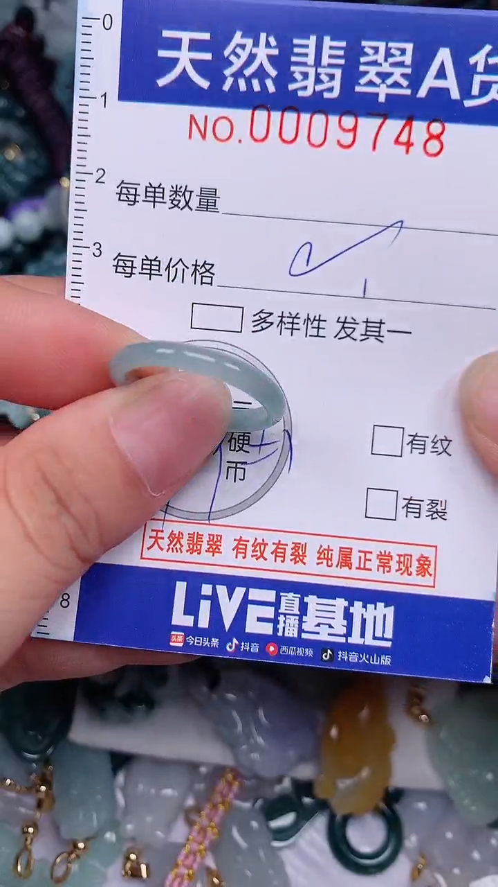 翡翠未镶嵌颈饰...0009748