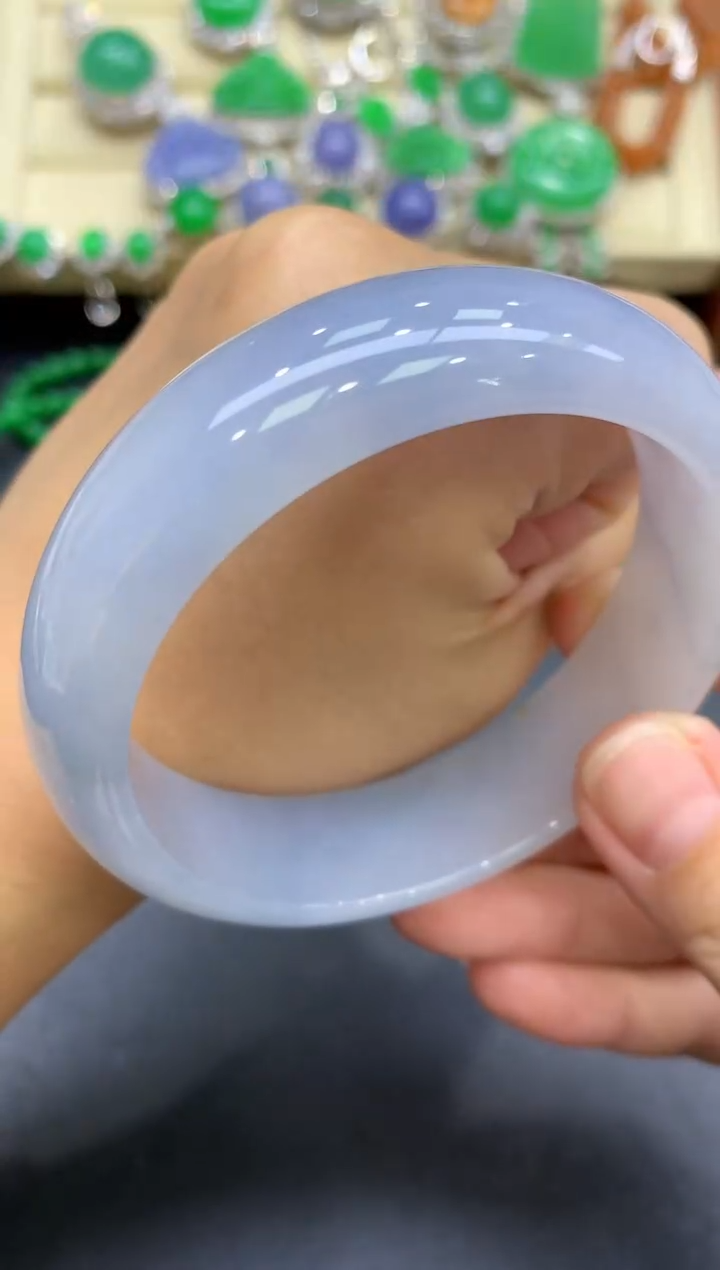 未镶嵌手镯翡翠739-中国好珍宝