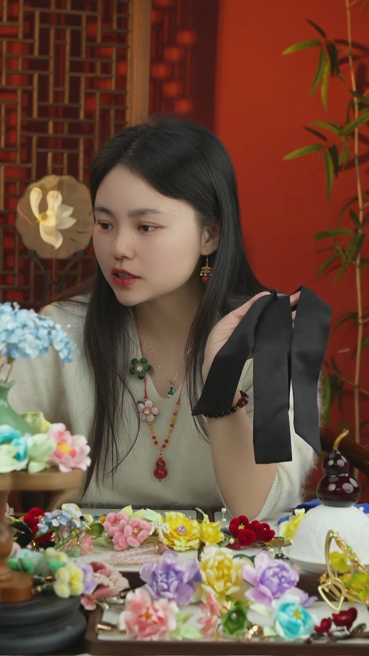 刺绣闪购纯手工非遗国风饰品