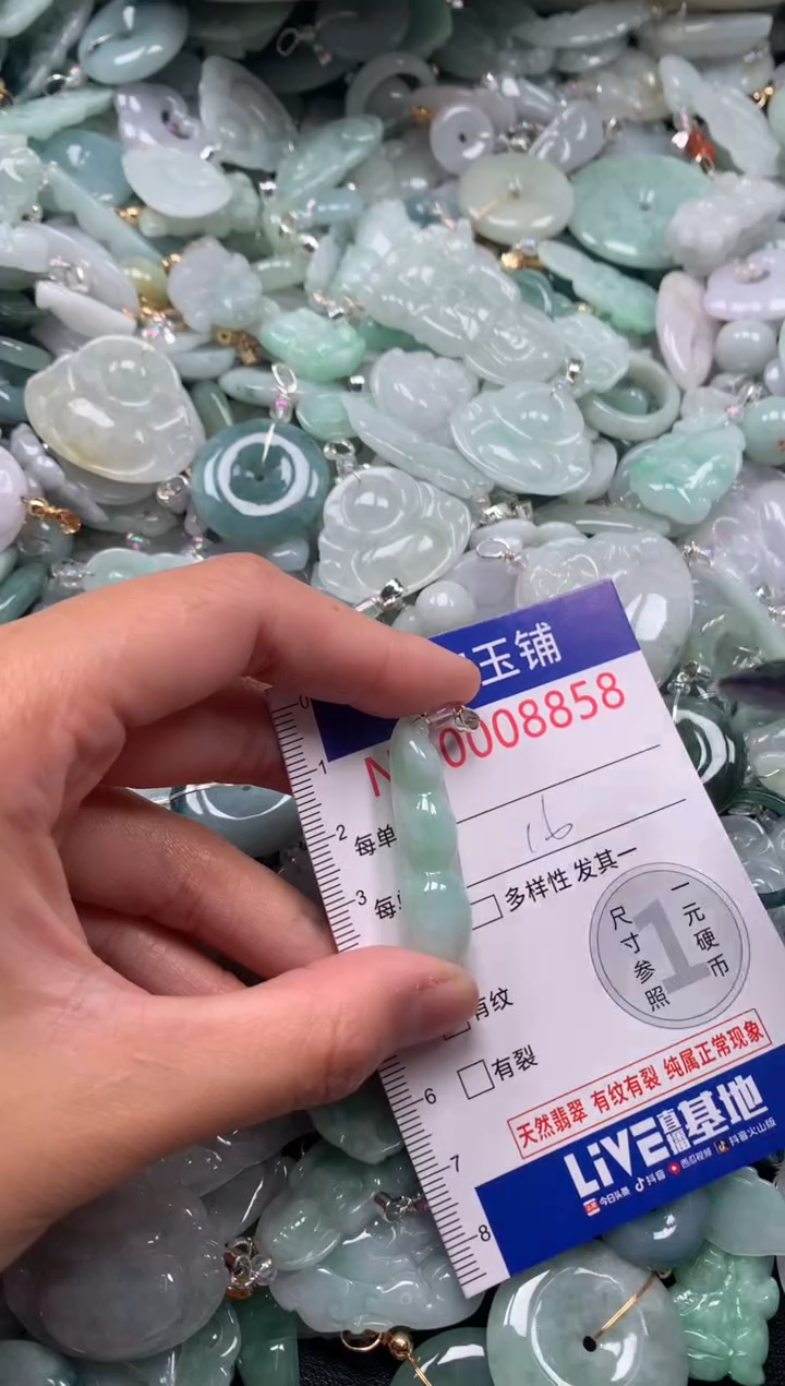 颈饰未镶嵌翡翠8858