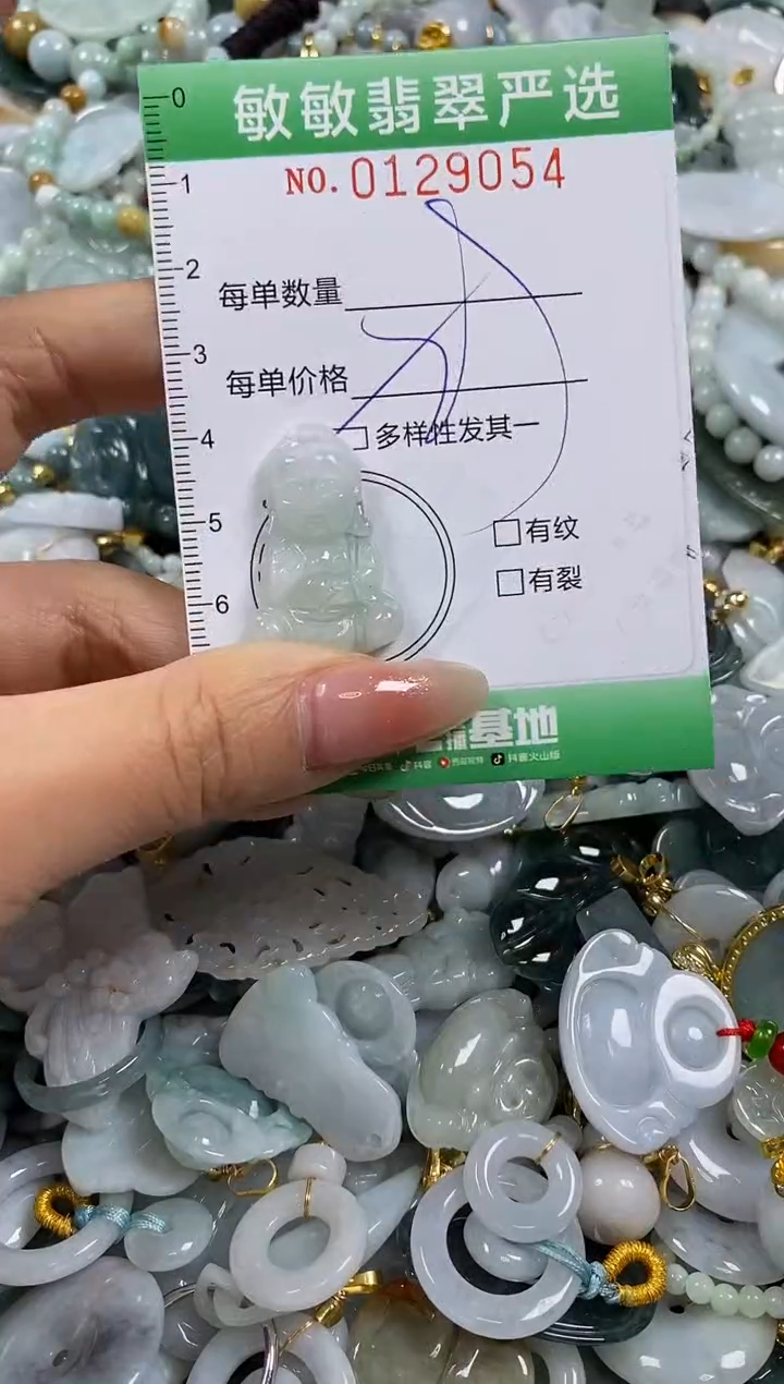 【闪购商品】翡翠颈饰未镶嵌闪购0129054多样性发其一