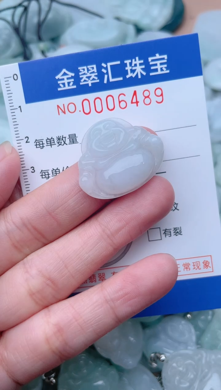 颈饰未镶嵌翡翠6489
