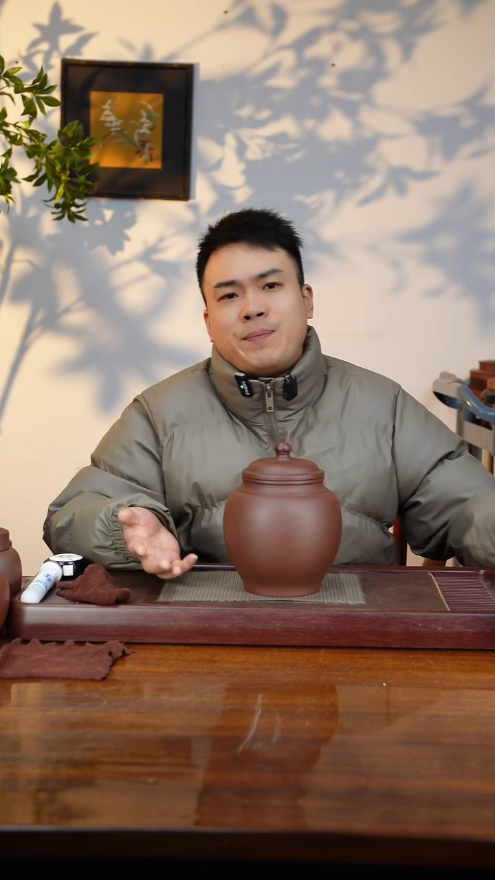 宜兴原矿紫砂茶叶罐