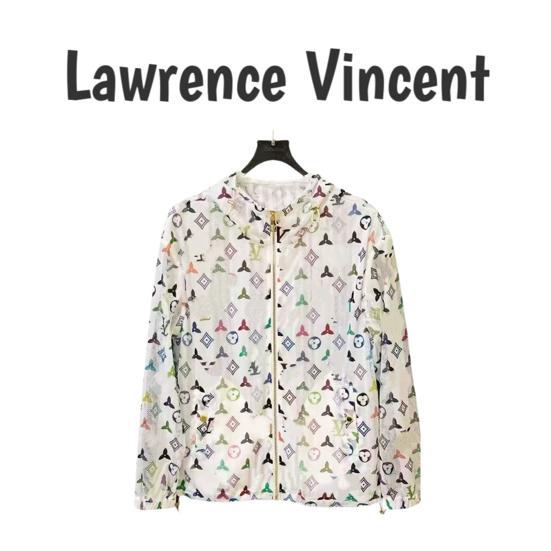 Lawrence Vincent 冰感拉链长袖连帽外套防晒衣外穿男女同款FS005