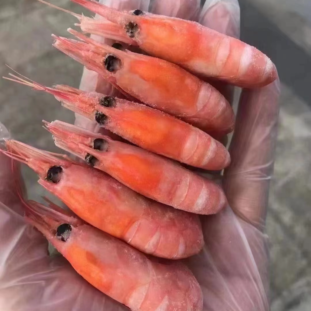 【北极甜虾】加拿大全头籽北极甜虾1.5千克