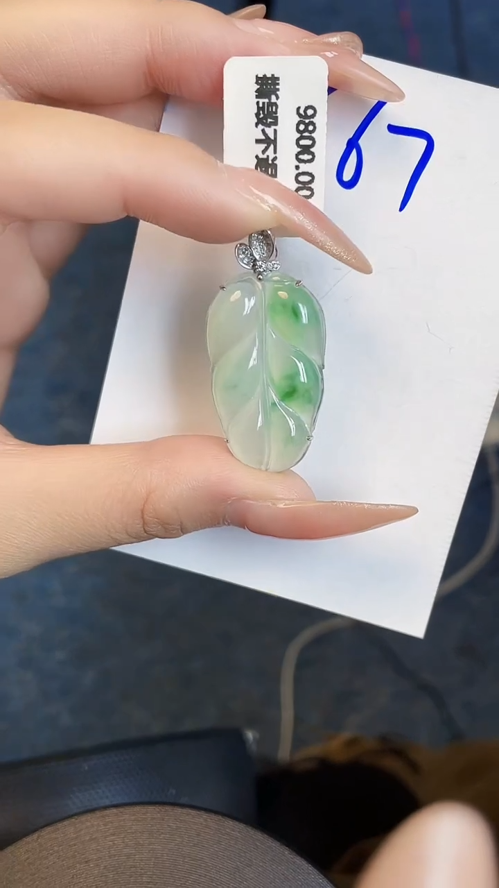 【闪购商品】翡翠颈饰18K金镶嵌00000000