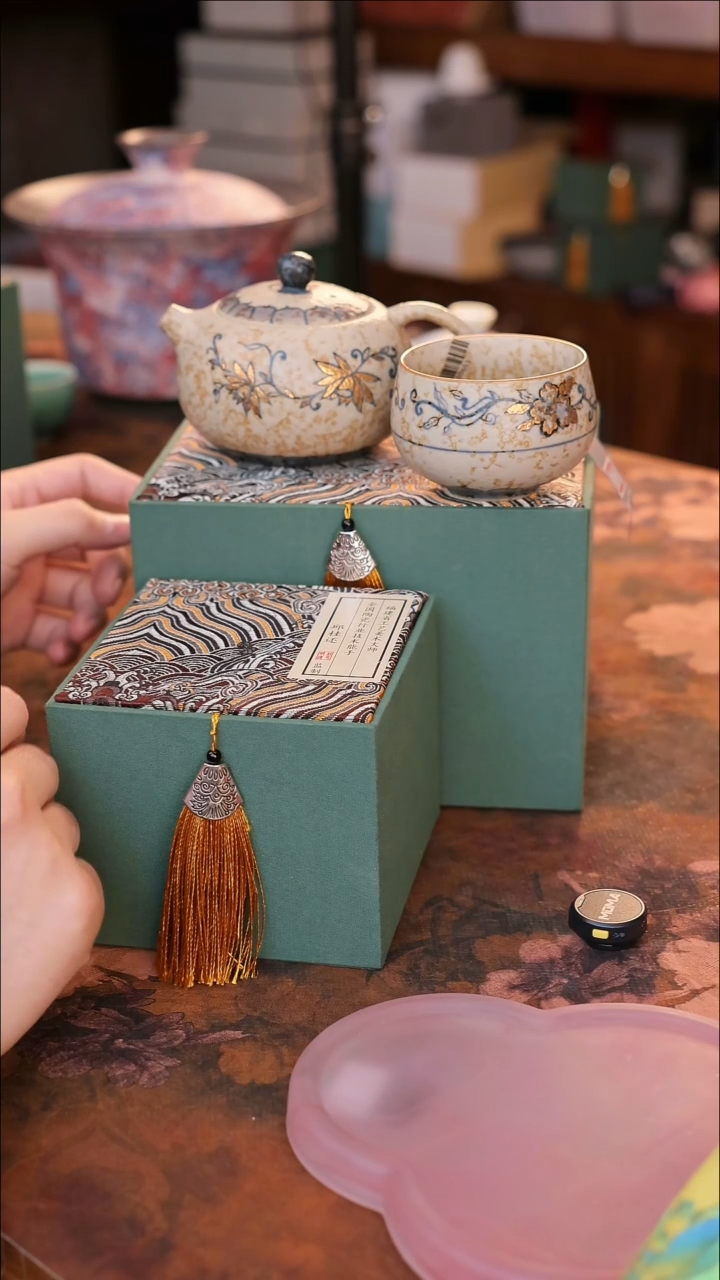 【闪购商品】陶瓷茶具（无礼盒无茶盘）@@A10649