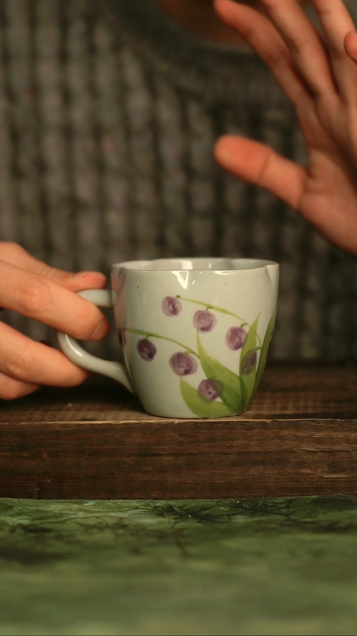 手工手绘瓷器青诗集手工手绘瓷器