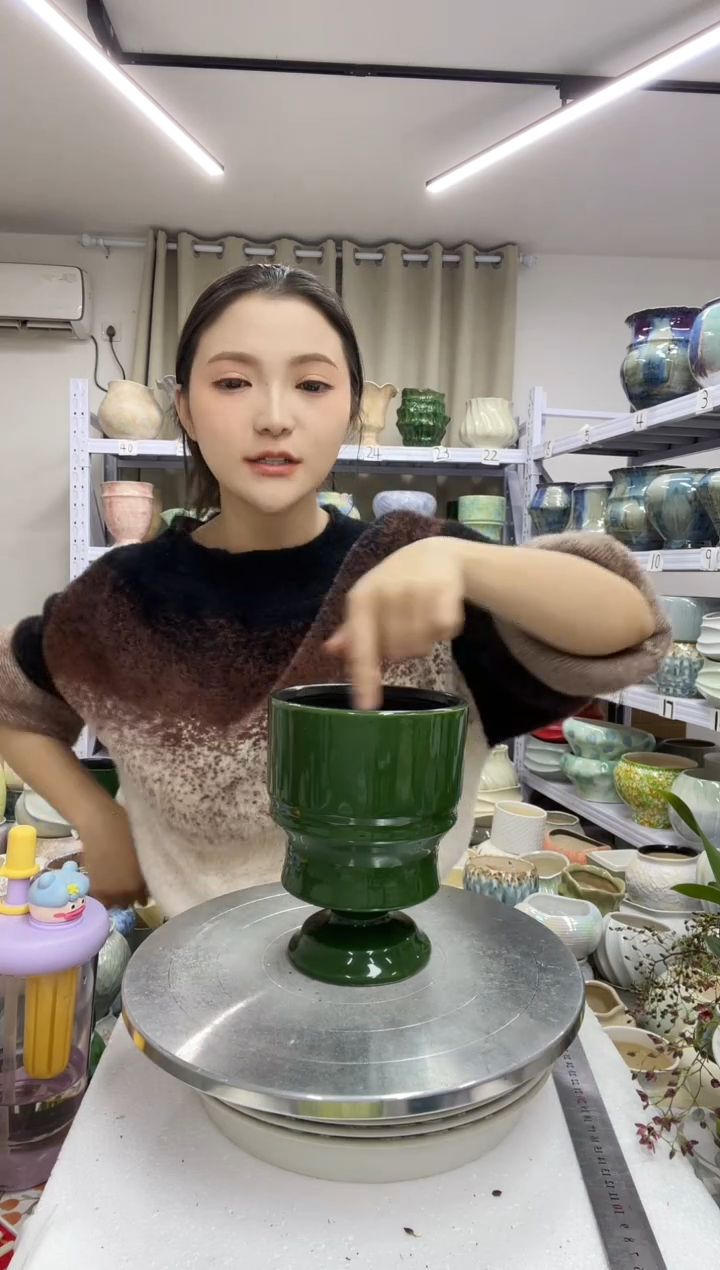 【12.22】花盆链接 高：  17口：12