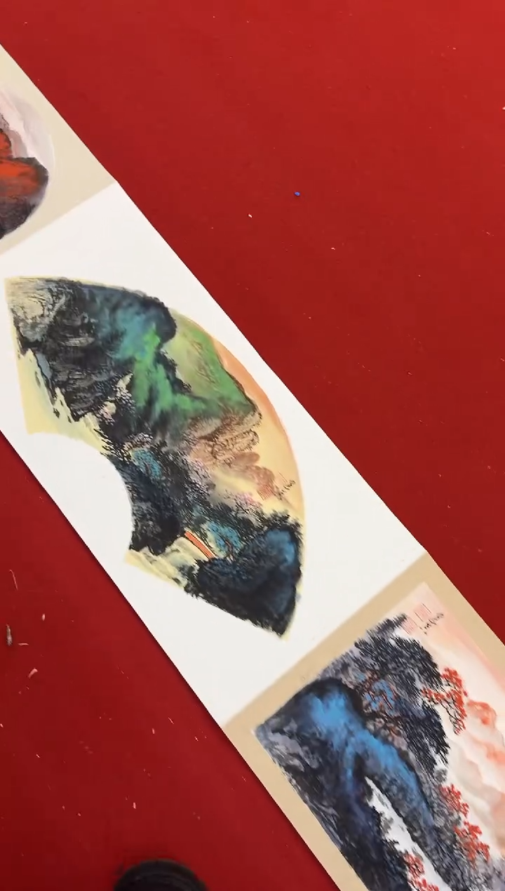 国画周建真老师绘画作品（鸟巢）8-54