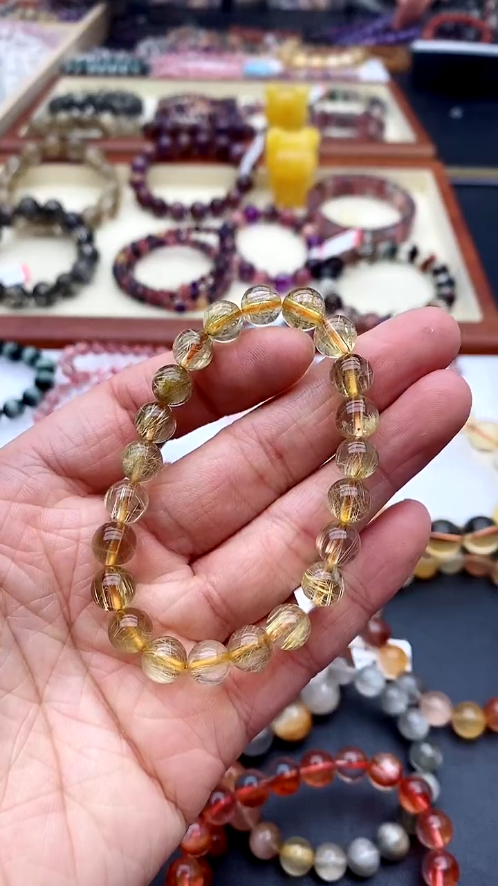 【闪购商品】发晶手链未镶嵌金发晶