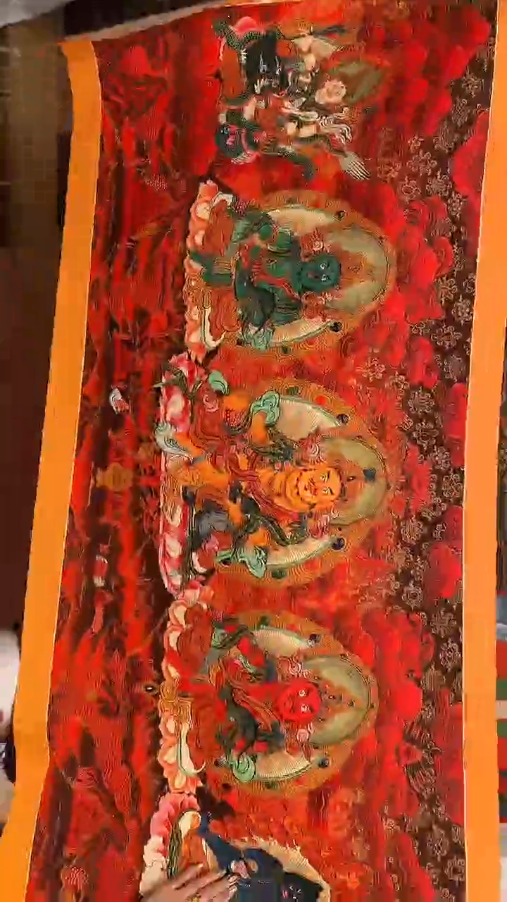 装裱画精美唐卡tk16176