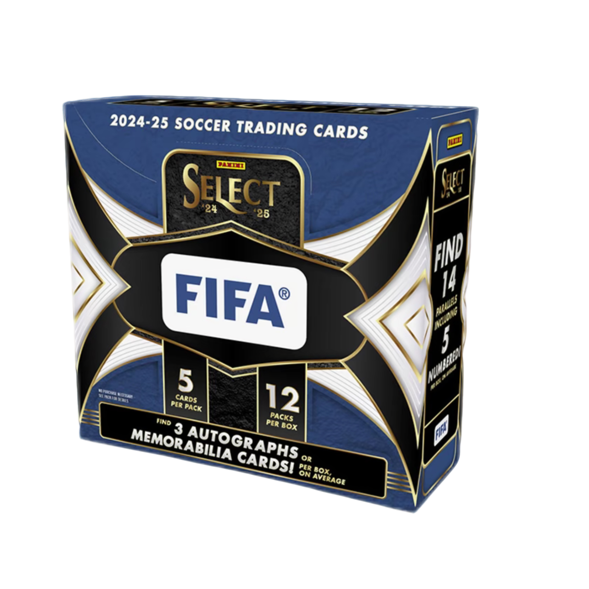 帕尼尼【卡牌盲盒】24-25 FIFA Select hobby球星卡收藏【拆盒/拆包】