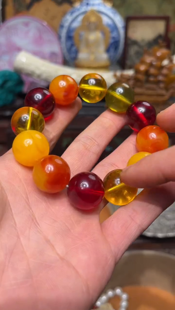 【闪购商品】琥珀手串未镶嵌92羊羊羊羊羊羊羊羊