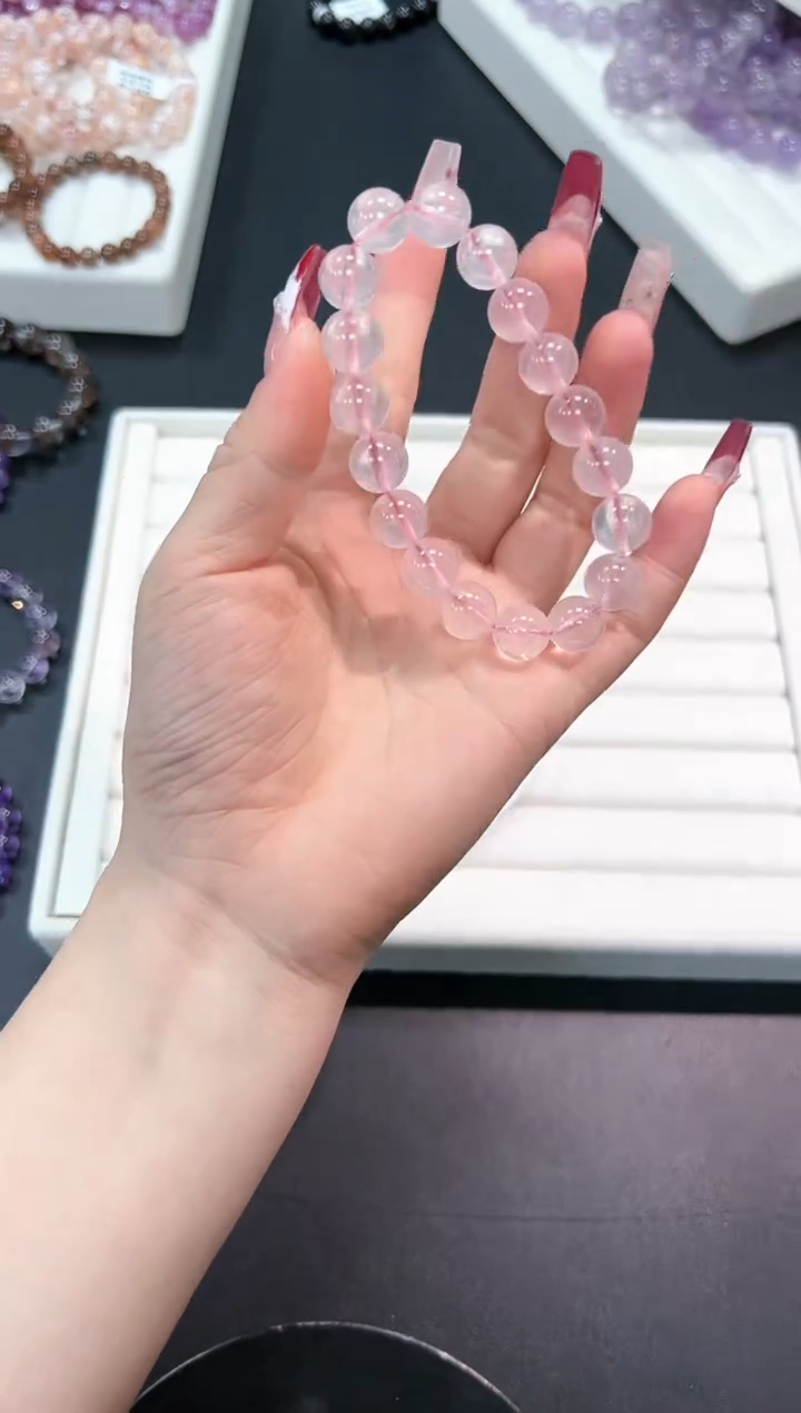 【闪购商品】水晶手串未镶嵌72f多样性发其一/1条默认微瑕