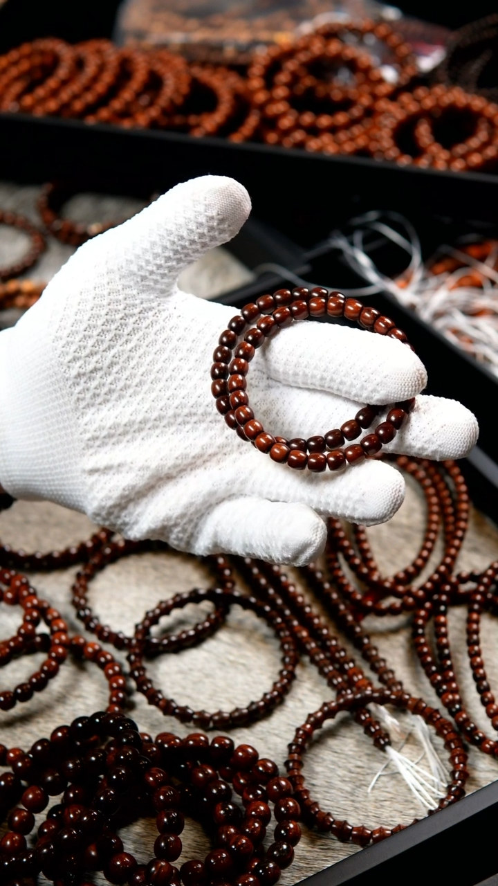 【闪购商品】檀香紫檀（小叶紫檀）手串/手链小叶紫檀直切7mm