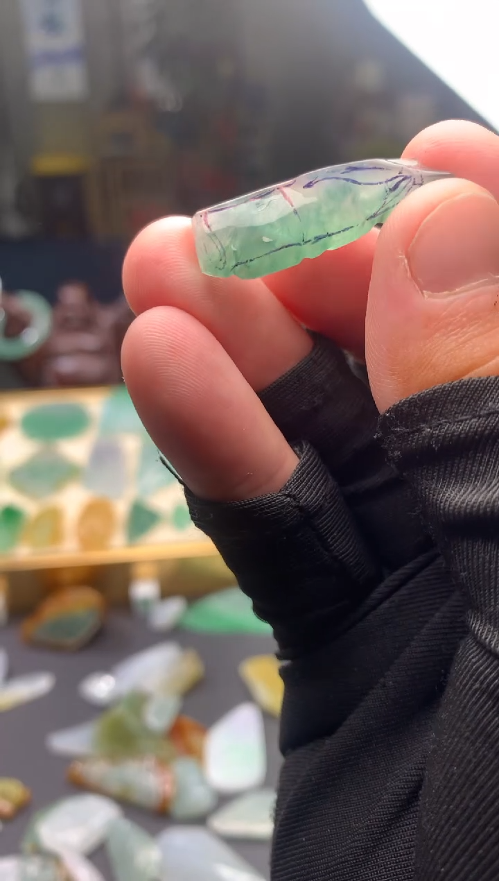 未镶嵌定制翡翠天然翡翠裸石