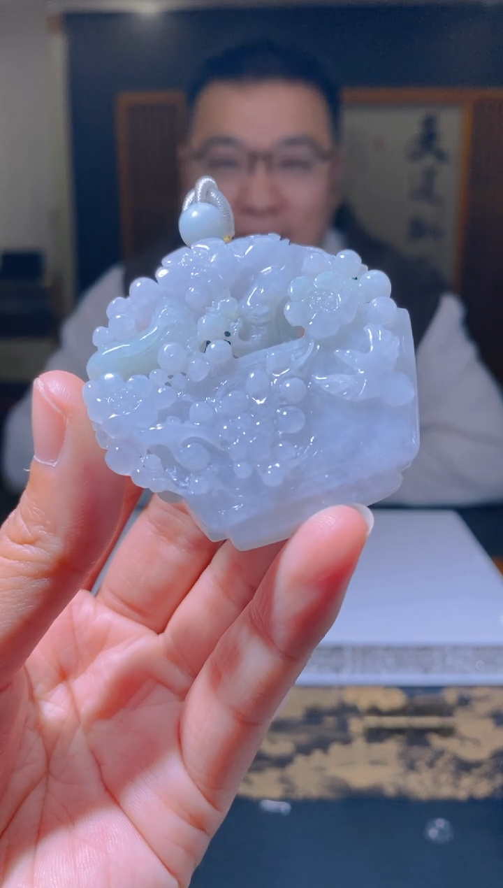 【闪购商品】定制翡翠未镶嵌XX翡翠毛货LDF00027