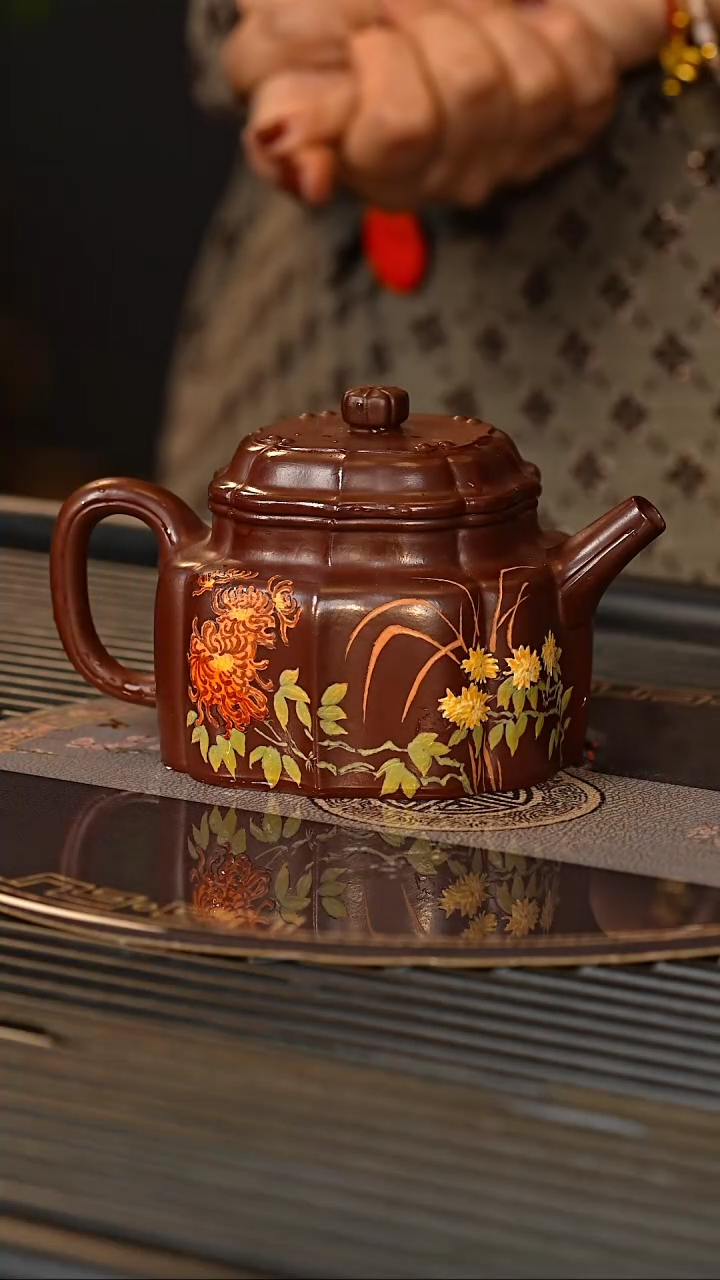 【闪购商品】ZST 紫泥 筋纹德钟    