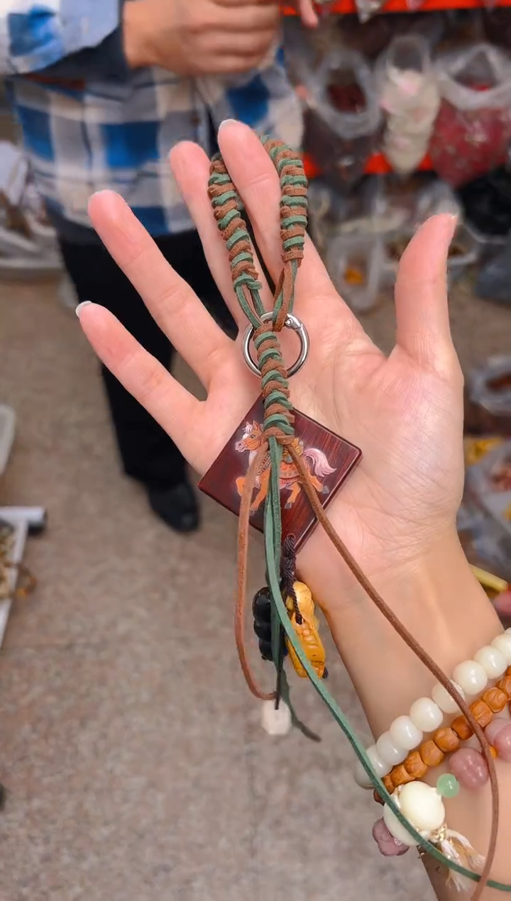 吊坠菩提根/象牙果新款马上有钱花挂件