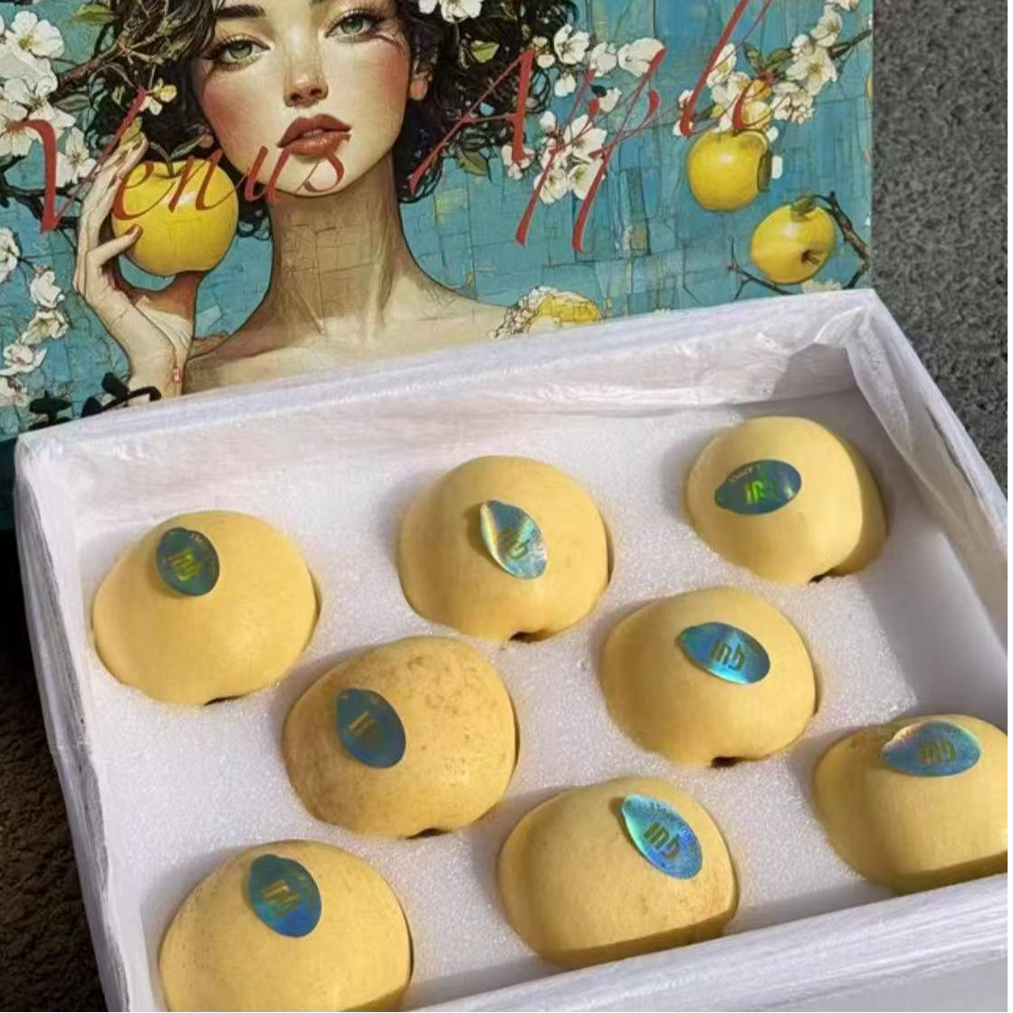 【阿蔡甄选】云南维纳斯苹果酥脆香甜香味浓8-9个起约3.3斤顺丰