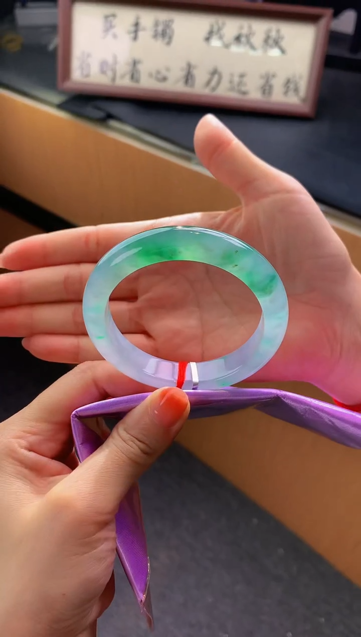 未镶嵌手镯翡翠-Y28 圈口 54全款28.8万 定金2万