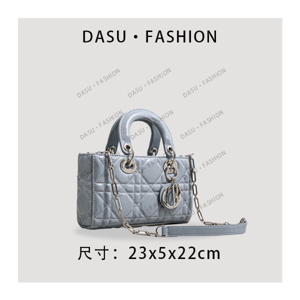 【苏总专属】SK-82317-1-挪威蓝女士时尚潮流气质小众腋下包斜挎包