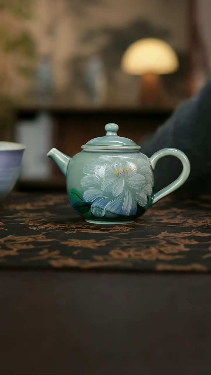 景德镇陶瓷杯碗柴烧多人