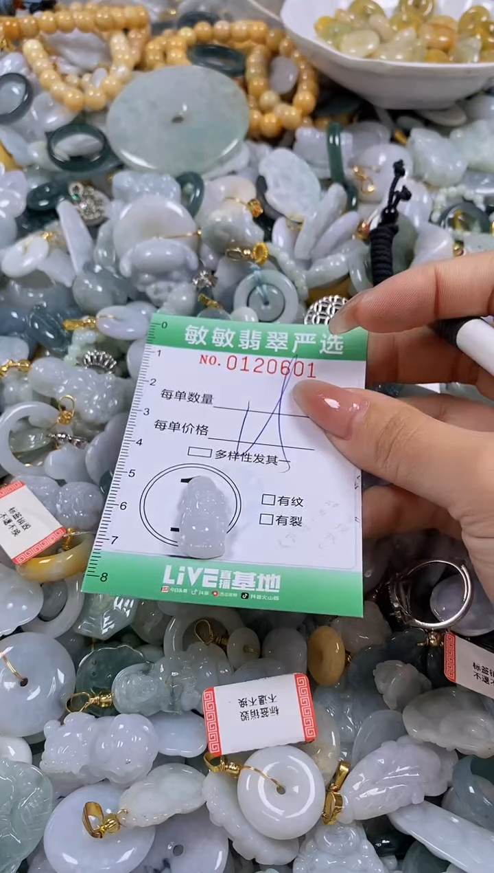 【闪购商品】翡翠颈饰未镶嵌闪购0120601