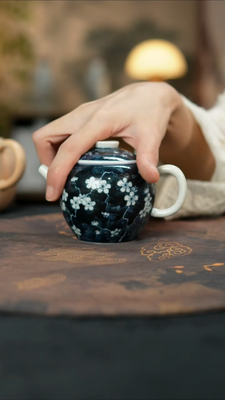 景德镇陶瓷杯碗柴烧多人