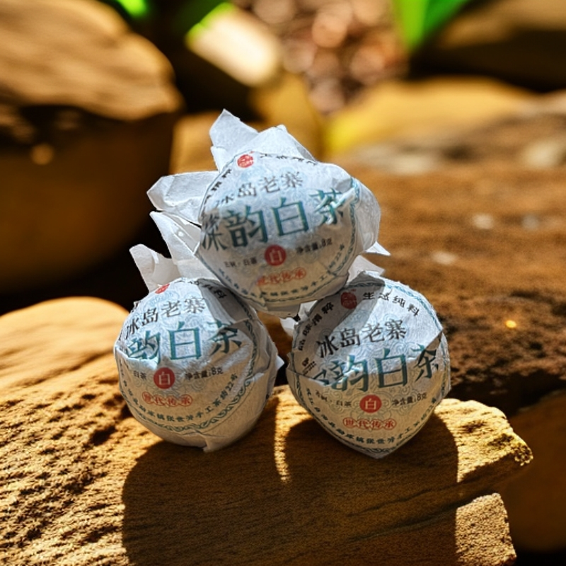 YUNRONG/允榕2025年冰岛老寨 野韵白茶（野生白茶）龙珠8g/颗