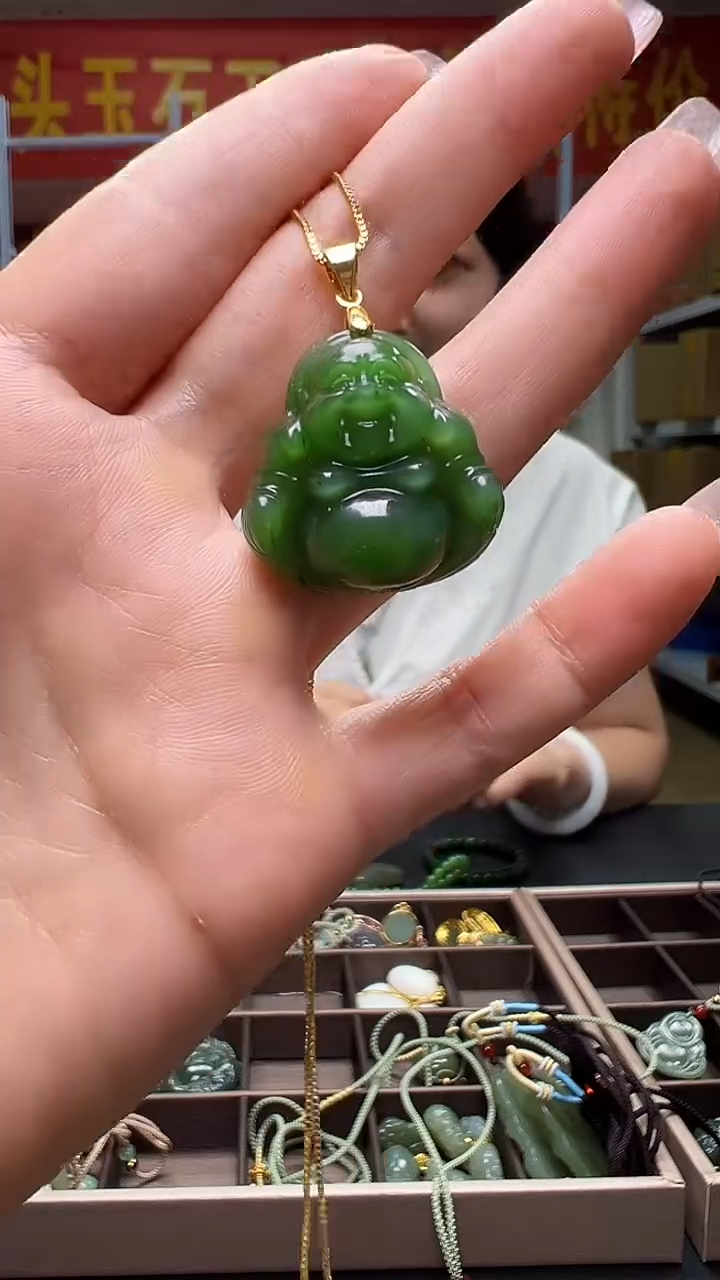 和田玉未镶嵌吊坠(不含链)多样性发货.拍一发一）19