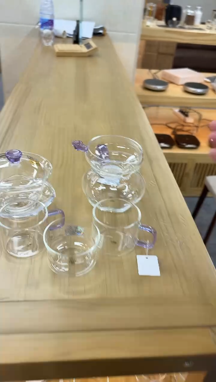 禅语浅紫+纳福浅紫+清禾杯*2+奉珠浅紫